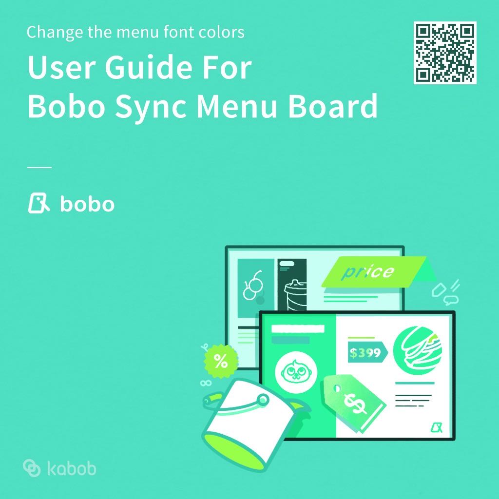 User Guide For Bobo Sync Menu BoardStyle Modificaiton News Kabob